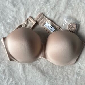 NEW Maidenform Strapless bra Size 38C with straps style 15763